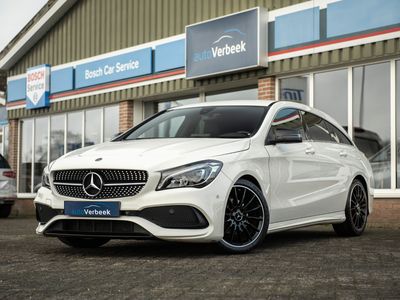 tweedehands Mercedes CLA200 Shooting Brake AMG | Night pakket | Licht-/zichtpakket | Navi Garmin | Apple Carplay / Android auto | Stoelverwarming | LED HighPerform. | Active Park Assist |