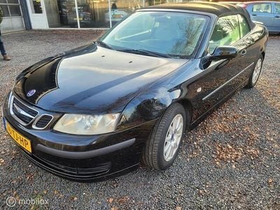Zwart Gebruikt 2004 Saab 9-3 Cabriolet Vector Cabriolet | € 1.500 (Super prijs)
