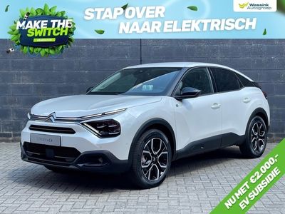 tweedehands Citroën e-C4 EV 50kWh 136pk Shine | Uit Voorraad Leverbaar! | €2950 Subsidie Mogelijk!