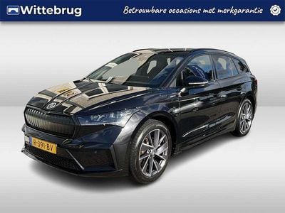 Zwart Occasion 2022 Skoda Enyaq iV SportLine SUV | € 23.950 (Goede deal)