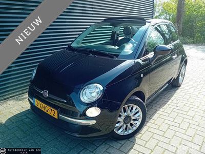 tweedehands Fiat 500C 0.9 TwinAir Turbo Lounge Cabrio, Airco, Blue&me, C