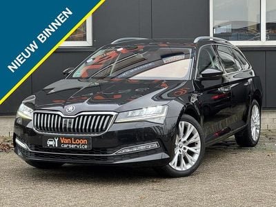 Occasion Skoda Superb Business Line 150 PK (110 kW) 2021 Zwart Stationwagen