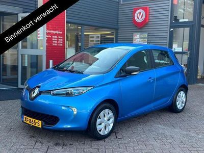 tweedehands Renault Zoe R90 Life 41 kWh prijs is inclusief accu eigendom |