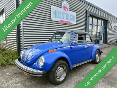 Blauw Occasion 1978 VW Käfer Cabriolet | € 13.950