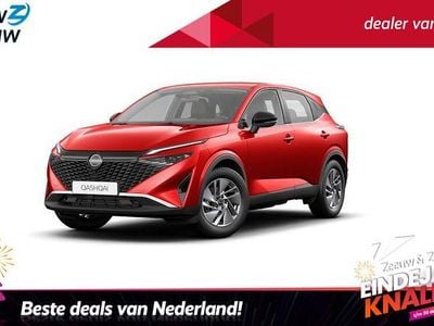 Rood Nieuw 2025 Nissan Qashqai Acenta SUV | € 35.965 (Super prijs)