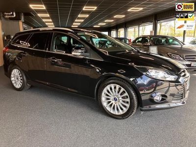 tweedehands Ford Focus Wagon 1.0 EcoBoost Titanium | Slecht 115.000 KM | PDC Voor + Achter | Auto Airco | Cruise Control | Navigatie | IsoFix