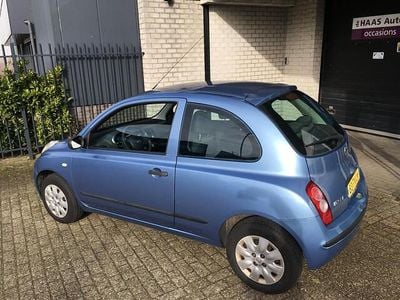 Blauw (metallic) Occasion 2007 Nissan Micra Visia Hatchback | € 1.499 (Eerlijke prijs)