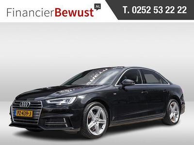 Zwart Occasion 2017 Audi A4 S-Line Sedan | € 17.900 (Iets duurder)