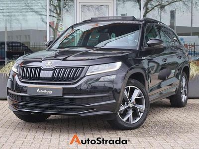Zwart Occasion 2021 Skoda Kodiaq SportLine SUV | € 32.700 (Eerlijke prijs)