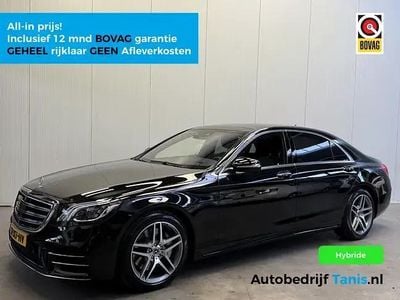 Zwart Gebruikt 2020 Mercedes S500 AMG line Sedan | € 79.500