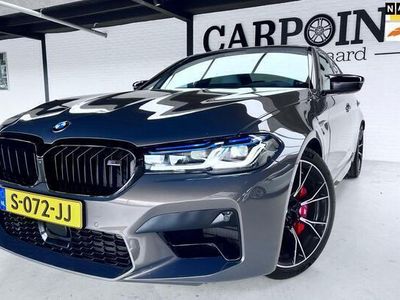 tweedehands BMW M5 Competition 2022 625PK Laser Head Up Carbondak Softclose Fabriek Garantie Crème interieur