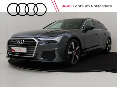 tweedehands Audi A6 Avant 55 TFSI e quattro Competition | 360 camera | Trekhaak | Navigatie Plus | Stoelverwarming voor en achter | 3-zone airco | Dodehoek detectie | LED matrix verlichting |