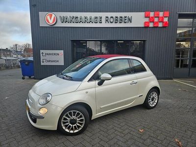 Beige Occasion 2011 Fiat 500C Lounge Cabriolet | € 5.950 (Eerlijke prijs)
