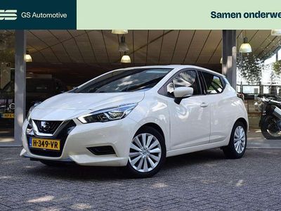 Wit Occasion 2020 Nissan Micra Acenta Hatchback | € 11.203 (Eerlijke prijs)