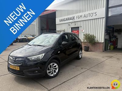 Occasion Opel Crossland X Edition 82 PK (60 kW) 2017 Zwart SUV