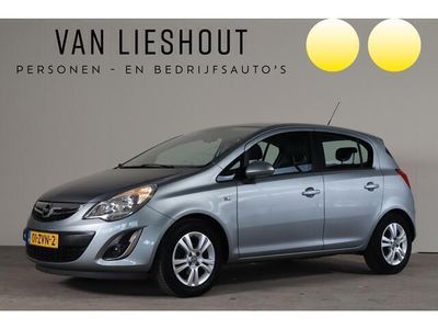 tweedehands Opel Corsa 1.2-16V Rhythm NL-Auto!! Airco I Cruise I PDC --- A.S. ZONDAG OPEN VAN 11.00 t/m 16.00 UUR ---
