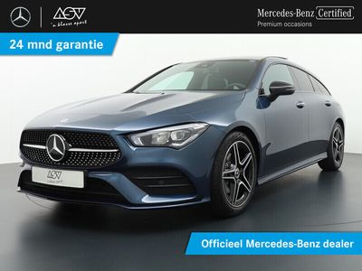 tweedehands Mercedes CLA180 Shooting Brake AMG Line | Panorama - Schuifdak | N