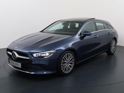 Occasion Mercedes CLA180 Shooting Brake Luxury 136 PK (100 kW) 2021 Blauw Stationwagen