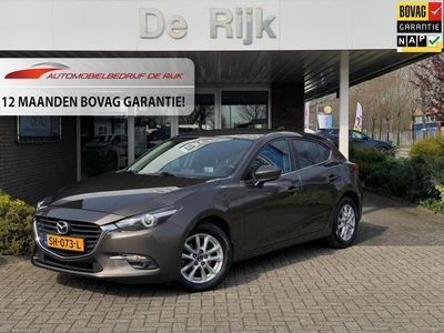 tweedehands Mazda 3 2.0 SkyActiv-G 120 SkyLease+ | Navi, Cruise, Stoel+Stuurvrw., Camera, Head-Up | NAP |