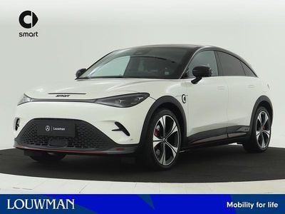 Digital white metallic (licht wit metallic) Gebruikt 2025 Smart #3 Brabus SUV | € 47.995 (Iets duurder)