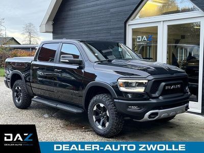 tweedehands Dodge Ram PICKUP 1500 5.7 V8 Hemi 4x4 Crew Cab 5'7 Rebel Night GT Aut/Ecc/Leer/Navi/Pano/Rambox/Luchtvering