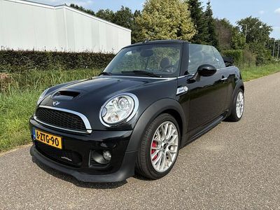 Occasion Mini John Cooper Works Cabriolet Chili 211 PK (155 kW) 2014 Zwart Cabriolet