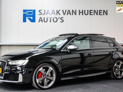 tweedehands Audi A3 Sportback RS3 Sportback 2.5 TFSIQuattro S-Tronic 431pk! 2e Eig|Origineel NL|DLR|JD|Kuipstoelen|Panoramadak|LED|Camera|Magnetic|B&O