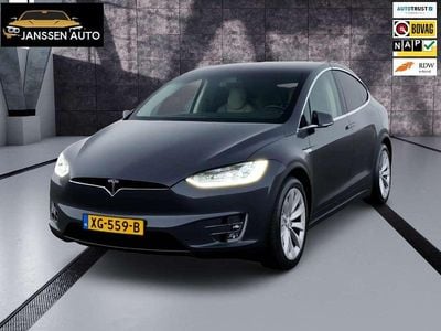 Grijs (metallic) Occasion 2018 Tesla Model X SUV | € 27.950 (Goede deal)