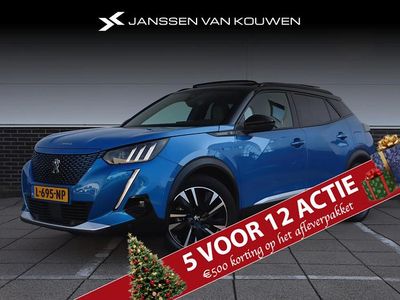 Blauw Gebruikt 2021 Peugeot e-2008 GT SUV | € 16.945 (Eerlijke prijs)