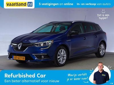 tweedehands Renault Mégane IV ESTATE 1.5 dCi Eco2 Limited [ Nav Parkeersensoren Trekhaak ]