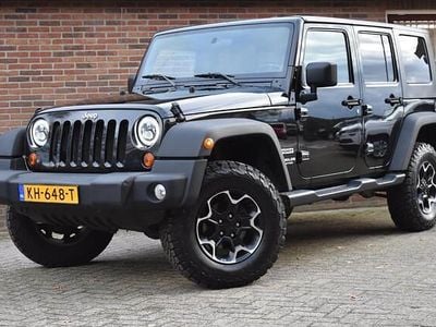 Zwart Gebruikt 2008 Jeep Wrangler Unlimited Sport SUV | € 22.949