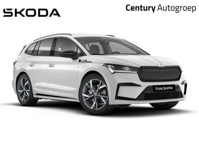 tweedehands Skoda Enyaq iV Sportline Έlectric 210 kW / 286 pk SUV Έlectric sche aandrijving