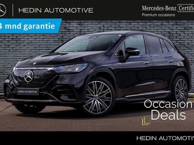 Zwart Occasion 2025 Mercedes EQE350 AMG line SUV | € 79.900