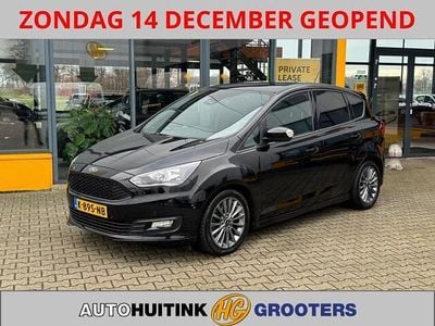 Zwart Gebruikt 2018 Ford C-MAX Titanium MPV | € 15.990 (Eerlijke prijs)