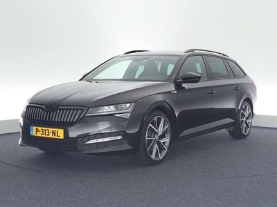 Occasion Skoda Superb Business Line 2020 Zwart Stationwagen