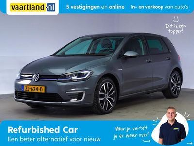 tweedehands VW e-Golf Business [ Warmte pomp Virtual Cockpit Nav Dynaudio ]