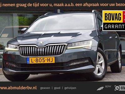 Grijs Gebruikt 2021 Skoda Superb Business Line Stationwagen | € 22.990 (Eerlijke prijs)