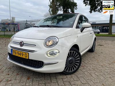 Wit Occasion 2017 Fiat 500C Lounge Cabriolet | € 9.299 (Eerlijke prijs)