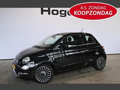Zwart Gebruikt 2015 Fiat 500 Lounge Hatchback | € 9.440 (Duur)