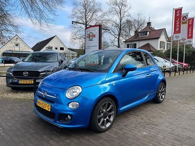 Blauw (metallic) Occasion 2015 Fiat 500S Hatchback | € 8.450 (Eerlijke prijs)