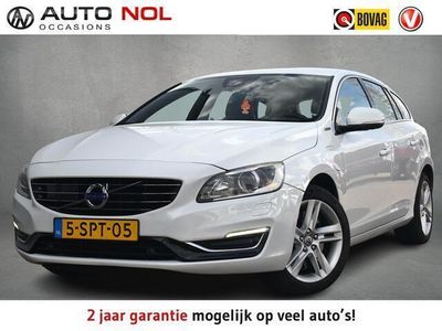 tweedehands Volvo V60 2.4 D6 AWD Plug-In Hybrid Summum | Leer | Elektr. Stoelen | Stoelverw. | Climate