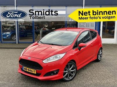 tweedehands Ford Fiesta 125PK EcoBoost ST Line | Grote achterspoiler | Climate | Cruise | Navi | Parkeersensoren