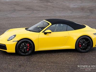Occasion Porsche 911 Carrera Cabriolet 451 PK (331 kW) 2019 Geel Cabriolet