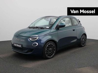 Groen Occasion 2023 Fiat 500e La Prima Cabriolet | € 23.900 (Eerlijke prijs)
