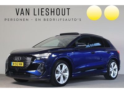 Occasion Audi Q4 e-tron Competition 150 kW (204 PK) 2021 Blauw (metallic) SUV