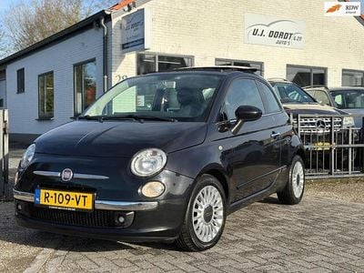 Zwart Occasion 2011 Fiat 500 Lounge Hatchback | € 4.999 (Eerlijke prijs)