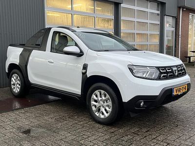 tweedehands Dacia Duster 1.5 DCI Pick-up 115pk 4x4 Airco Cruise controle 2-Persoons Telefoonverbinding Euro 6 Lichtmetalenvelgen Open laadbak P-up Openlaadbak