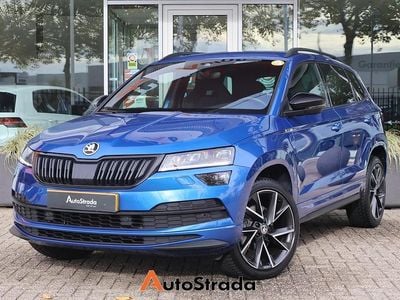 Blauw Occasion 2021 Skoda Karoq SportLine SUV | € 24.900 (Goede deal)
