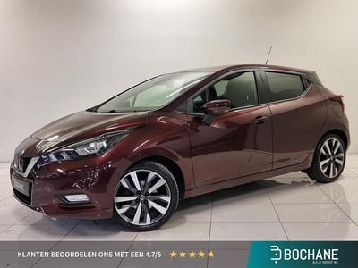 Occasion Nissan Micra Tekna 2021 Rood Hatchback