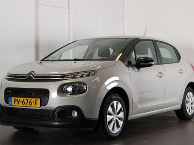 Grijs Occasion 2017 Citroën C3 Feel Hatchback | € 11.395 (Eerlijke prijs)